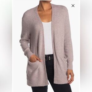 Madewell Cozy Walker Oversized Merino wool alpaca blend Open Cardigan Sz S